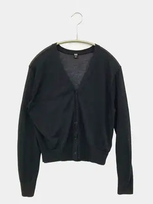 UNIQLO/ユニクロ/カーディガン/ボレロ/トップス/ブラック/S
