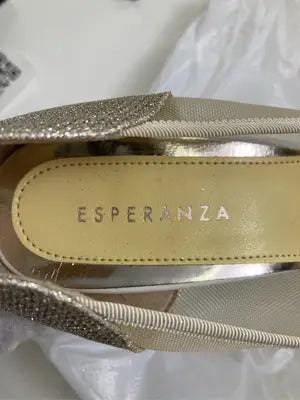ESPERANZA/エスペランサ/パンプス/シューズ/ゴールド/24.5