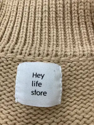 Hey life store/ヘイライフストア/ニット/セーター/トップス/ベージュ/F
