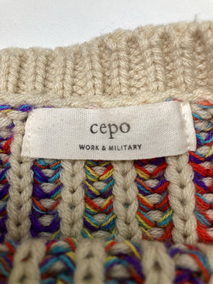 cepo/セポ/ニット/セーター/トップス/レッド/M