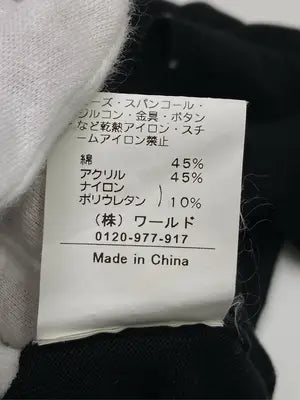 INDIVI/インディヴィ/ニット/セーター/トップス/ブラック/38