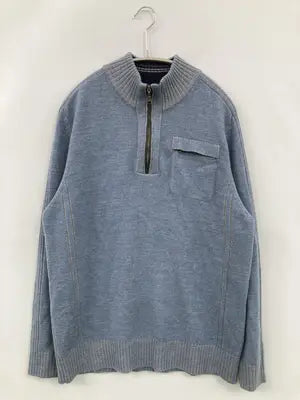 JOSEPH ABBOUD/ジョゼフアブード/ニット/セーター/トップス/ブルー/L