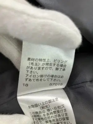 COMME CA ISM/コムサイズム/ダッフルコート/ジャケット/アウター/グレー/9