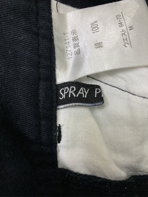 SPRAY PREMIUM/スプレイプレミアム/サロペット/オーバーオール/オールインワン・サロペット/ブラック/M