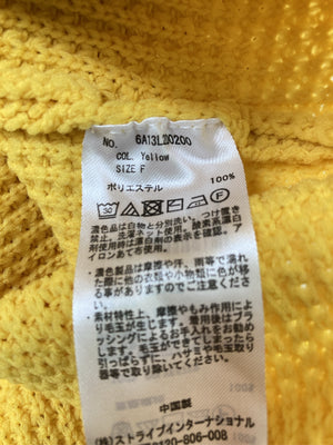 chocol raffine/ショコラフィネ/カーディガン/ボレロ/トップス/イエロー/F