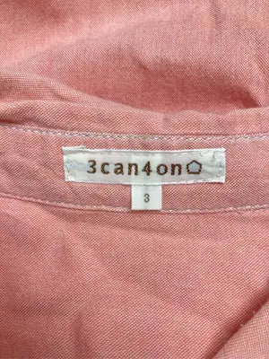 3can4on/サンカンシオン/シャツ/ブラウス/トップス/オレンジ/3