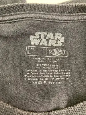 STARWARS/スターウォーズ/Tシャツ/カットソー/トップス/ブラック/L