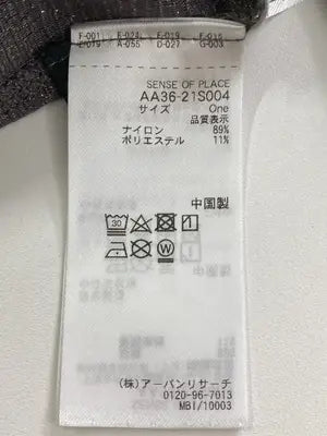 SENSE OF PLACE/センスオブプレイス/Tシャツ/カットソー/トップス/グレー/One
