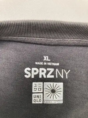 SPRZNY/Tシャツ/カットソー/トップス/ブラック/XL
