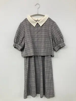 Mouth Valley/マウスバレー/ワンピース/ワンピース/ドレス/グレー/M  バスト79～87  身長154～162