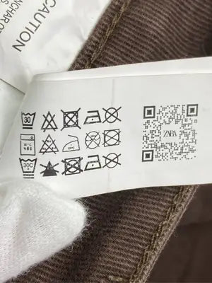 ZARA/ザラ/デニムパンツ/パンツ/ブラウン/EUR 36