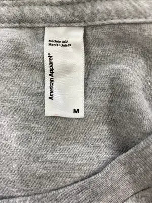 American Apparel/アメリカンアパレル/Tシャツ/カットソー/トップス/グレー/M