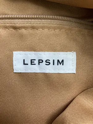 LEPSIM/レプシィム/ハンドバッグ/バッグ/ブラウン