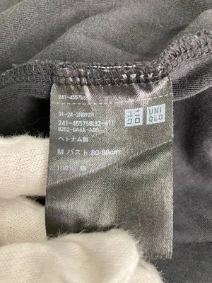 UNIQLO/ユニクロ/Tシャツ/カットソー/トップス/ブラック/M