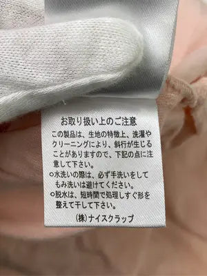 continuer de NICE CLAUP/コンティニューデナイスクラップ/Tシャツ/カットソー/トップス/ピンク/F