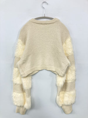 mellowneon/メローネオン/カーディガン/ボレロ/トップス/アイボリー/F