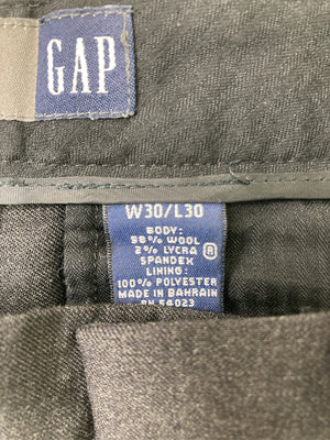 GAP/ギャップ/スラックス/パンツ/グレー/W30 L30