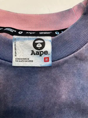 Aape/エイプ/Tシャツ/カットソー/トップス/ブルー/M
