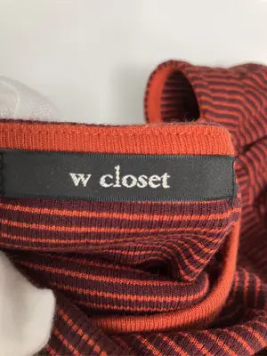 w closet/ダブルクローゼット/Tシャツ/カットソー/トップス/オレンジ/F
