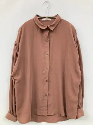 OFALO/シャツ/ブラウス/トップス/ブラウン/M