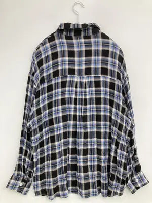 Aoojre/シャツ/ブラウス/トップス/ブルー