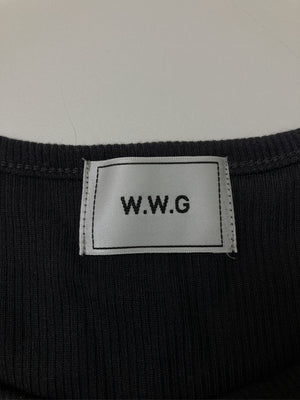 W.W.G/フーズフーギャラリー/タンクトップ/トップス/ブラック/F