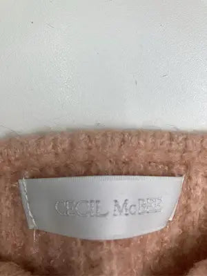 CECIL McBEE/セシルマクビー/ニット/セーター/トップス/ピンク/M
