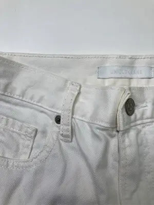UNIQLO JEANS/ユニクロジーンズ/デニムパンツ/パンツ/アイボリー/24