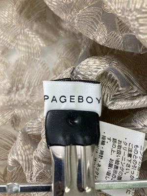 PAGEBOY/ペイジボーイ/シャツ/ブラウス/トップス/ベージュ/F