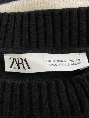 ZARA/ザラ/ニット/セーター/トップス/ブラック/USA M