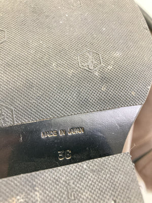 UNTISHOLD/ブーツ/シューズ/ブラウン/36