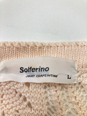 Solferino/カーディガン/ボレロ/トップス/ベージュ/L