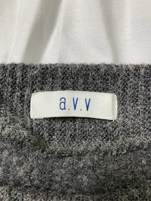 a.v.v/アーヴェヴェ/その他トップス/トップス/グレー/S