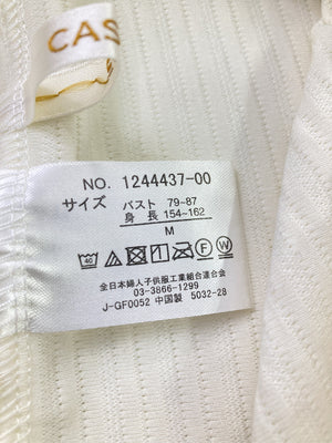 CASSE/ニット/セーター/トップス/ホワイト/M