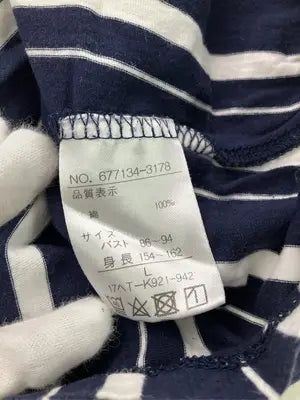 kuu:/Tシャツ/カットソー/トップス/ネイビー/L