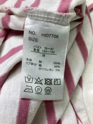 Tシャツ/カットソー/トップス/レッド/M  バスト79～87　身長154～162