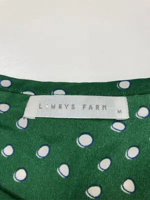LOWRYS FARM/ローリーズファーム/シャツ/ブラウス/トップス/グリーン/M