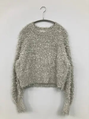 emmi/エミ/ニット/セーター/トップス/グレー/ONE SIZE