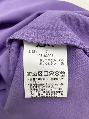 X-GIRL/エックスガール/Tシャツ/カットソー/トップス/パープル/2