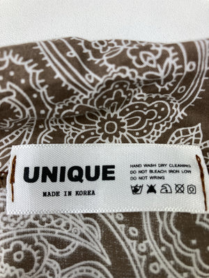 UNIQUE/ユニーク/シャツ/ブラウス/トップス/ブラウン