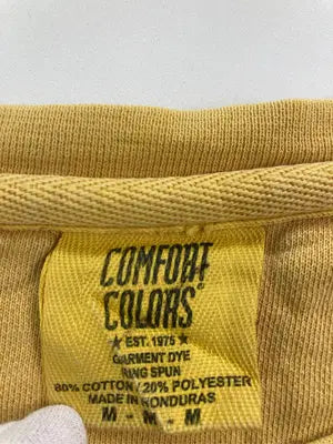 COMFORT COLORS/コンフォートカラーズ/スウェット/トップス/イエロー/M