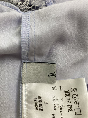 Acka/アッカ/シャツ/ブラウス/トップス/スカイブルー/F