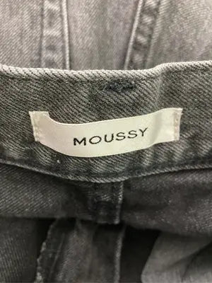 MOUSSY/マウジー/デニムパンツ/パンツ/ブラック/1