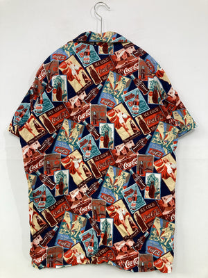 シャツ/ブラウス/トップス/レッド/M