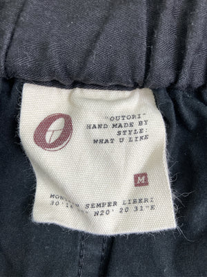 OUTORI/カーゴパンツ/パンツ/ブラック/M