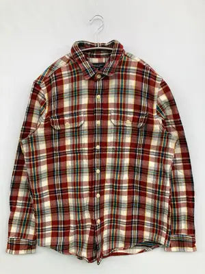 American Eagle Outfitters/アメリカンイーグルアウトフィッターズ/シャツ/ブラウス/トップス/レッド/L