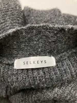 SELKEYS/カーディガン/ボレロ/トップス/グレー/L