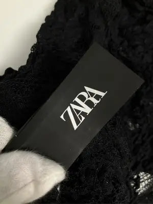 ZARA/ザラ/シャツ/ブラウス/トップス/ブラック/L
