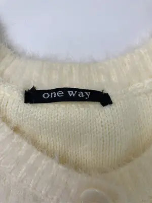 One Way/ワンウェイ/カーディガン/ボレロ/トップス/アイボリー/F