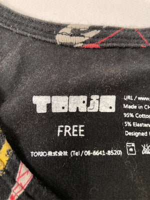 TORJO/タンクトップ/トップス/ブラック/FREE